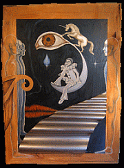 Pierrot im Mond